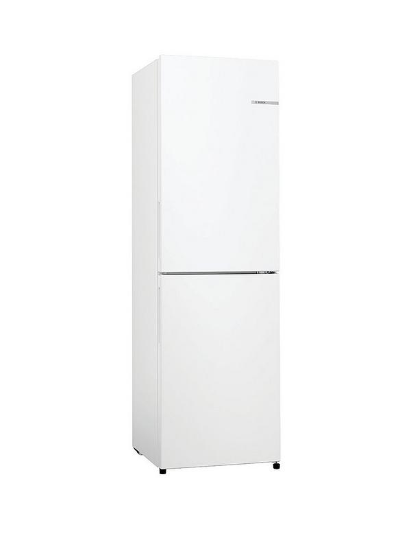 Bosch Series 2 KGN27NWEAG 50/50 Split, No Frost, 55cm Wide Fridge Freezer - White